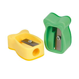 Точилка пластиковая Мульти-Пульти "Гномики" 1 отверстие, ассорти фото Точилка пластиковая Мульти-Пульти "Гномики" 1 отверстие, ассорти