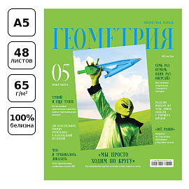 Тетрадь предметная 48л. BG "Скандальности" - Геометрия, глянцевая ламинация