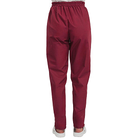 Костюм для горничных и уборщиц у08-СБР бордовый (размер 48-50, рост 158-164) фото Костюм для горничных и уборщиц у08-СБР бордовый (размер 48-50, рост 158-164)