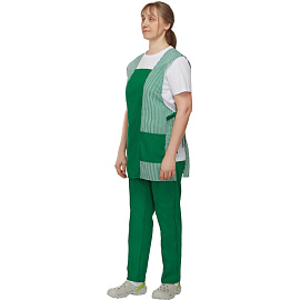 Костюм для горничных и уборщиц у08-СБР зеленый (размер 60-62, рост 170-176) фото Костюм для горничных и уборщиц у08-СБР зеленый (размер 60-62, рост 170-176)