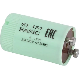 Стартер для люминесцентных ламп Osram ST151 (25 штук в упаковке, 4008321364920)