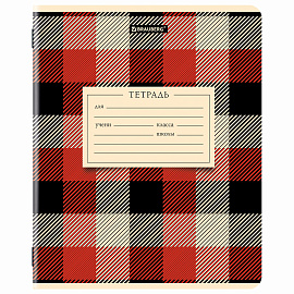 Тетрадь 24 л. BRAUBERG клетка, обложка картон, CLASSIC TEXTURE, 107306