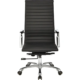 Кресло для руководителя Easy Chair Кресло EChair-705 TPU чёрное (экокожа, металл)