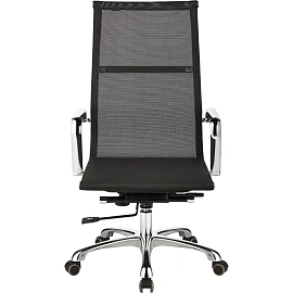 Кресло для руководителя Easy Chair Кресло EChair-702 T NET чёрное (сетка, металл)