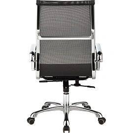 Кресло для руководителя Easy Chair Кресло EChair-702 T NET чёрное (сетка, металл)