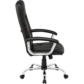 Кресло для руководителя Easy Chair EChair-524 TPU чёрное (экокожа, металл)