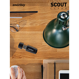 Флешка USB 2.0 64 ГБ Smartbuy Scout (SB064GB2SCK)