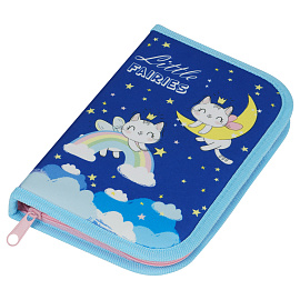 Пенал 1 отделение, 200*130 ArtSpace "Fairies", доп. секция, ткань