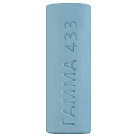 Пастель художественная Гамма, голубая пудровая № 433, штучная, картон.упак.