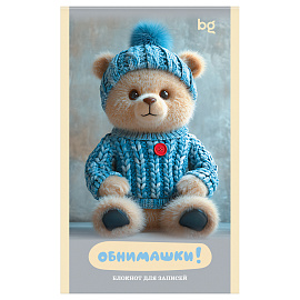 Блокнот А6 32л., на скрепке BG "Милые пушистики