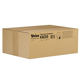 Полотенца бумажные 150 шт., VEIRO (Система H2) COMFORT, 2-слойные, белые, КОМПЛЕКТ 21 пачка, 32х21,6, W-сложение, KW208