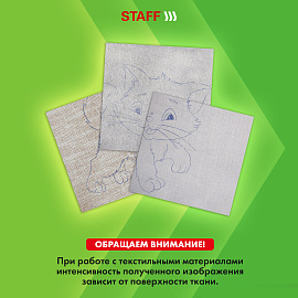 Бумага копировальная (копирка), синяя, А4, 100 листов, STAFF, 112401 фото Бумага копировальная (копирка), синяя, А4, 100 листов, STAFF, 112401