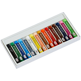 Пастель масляная ГАММА "Студия", 16 цветов, круглое сечение, картонная упаковка, 160320206