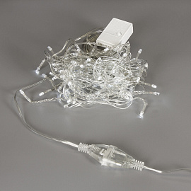 Удлинитель для электрогирлянд 3 м, прозрачный шнур, пакет, ЗОЛОТАЯ СКАЗКА, 592554