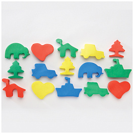 Набор для лепки JOVI, формочки 24шт., пластиковое ведро