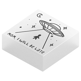 Ластик Berlingo "Aliens", прямоугольный, 28*28*12мм, флуоресцентный фото Ластик Berlingo "Aliens", прямоугольный, 28*28*12мм, флуоресцентный