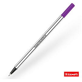 Ручка капиллярная Luxor "Fine Writer 045" фиолетовая, 0,8мм фото Ручка капиллярная Luxor "Fine Writer 045" фиолетовая, 0,8мм