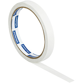 Клейкая лента двусторонняя OfficeSpace, 12мм*10м, бумажная основа фото Клейкая лента двусторонняя OfficeSpace, 12мм*10м, бумажная основа