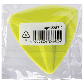 Ластик ЮНЛАНДИЯ "Звездочка", 52х50х15 мм, цвет ассорти, 228710