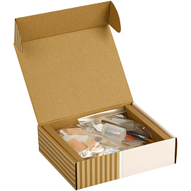 Сборная модель ТРИ СОВЫ, Румбокс "Детская комната с игровой зоной", инструменты, клей, картонная коробка