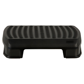 Подставка для ног СТАММ, рельефная поверхность, черная