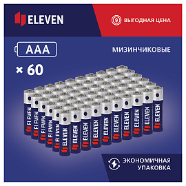 Батарейка Eleven AAA (R03) солевая Цена за 1 батарейку фото Батарейка Eleven AAA (R03) солевая Цена за 1 батарейку