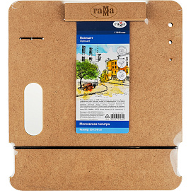 Планшет ГАММА "Московская палитра", МБФ, А4 (33х36 см), магнитный зажим, ручка, ремень, 261018_06 фото Планшет ГАММА "Московская палитра", МБФ, А4 (33х36 см), магнитный зажим, ручка, ремень, 261018_06