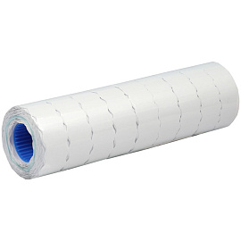 Этикет-лента OfficeSpace, 22*12мм, волна, белая, 800 этикеток фото Этикет-лента OfficeSpace, 22*12мм, волна, белая, 800 этикеток