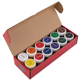 Гуашь Художественная Мастер-класс 12 цветов по 40 мл