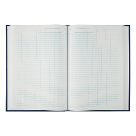 Книга учета OfficeSpace, А4, 144л., пустографка, 200*290мм, бумвинил, синий, блок офсетный фото Книга учета OfficeSpace, А4, 144л., пустографка, 200*290мм, бумвинил, синий, блок офсетный