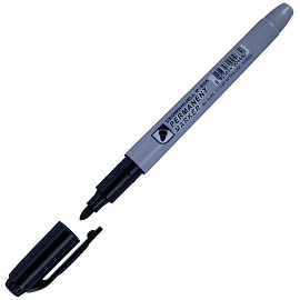 Маркер перманентный Crown Multi Marker Slim черный (толщина линии 2 мм) круглый наконечник