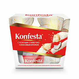 Конфеты Konfesta с кокосом 130 г