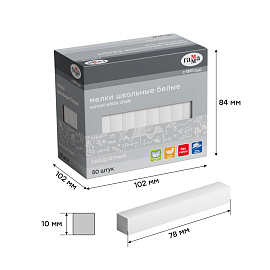 Мел Гамма белый 50 штук (2308196)