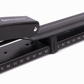 Степлер брошюровочный №24/6, 26/6 BRAUBERG "Universal", до 25 листов, черный, 220942