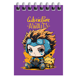 Блокнот А7 40л. на гребне BG "МИКС для мальчиков фото Блокнот А7 40л. на гребне BG "МИКС для мальчиков