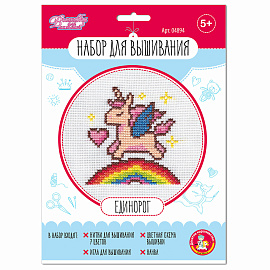 Набор для вышивания, конверт, АССОРТИ, 10КОР