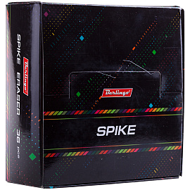 Ластик Berlingo "Spike", скошенный, термопластичная резина, 50*18*9мм