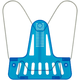 Подставка для книг СТАММ "Премиум", неоновая синяя