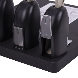 Дырокол мощный KW-Trio 954 до 150 листов черный