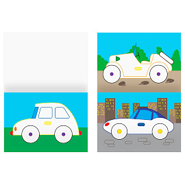 Раскраска с цв. фоном А5, 8 стр., ТРИ СОВЫ "Для малышей. Выпуск 1