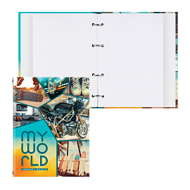 Тетрадь на кольцах А5, 120л., BG "Best combination", глянцевая ламинация