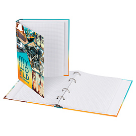 Тетрадь на кольцах А5, 120л., BG "Best combination", глянцевая ламинация