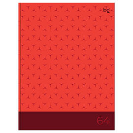 Бизнес-блокнот А5, 64л., ЛАЙТ BG "Моноколор. Узоры", матовая ламинация