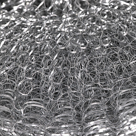 Губка (мочалка) металлическая, сетчатая, 60 г, БОЛЬШАЯ, для посуды, гриля, плиты, LAIMA, 603105 фото Губка (мочалка) металлическая, сетчатая, 60 г, БОЛЬШАЯ, для посуды, гриля, плиты, LAIMA, 603105