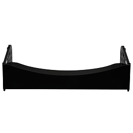 Лоток для бумаг горизонтальный СТАММ "Field", широкая загрузка, черный фото Лоток для бумаг горизонтальный СТАММ "Field", широкая загрузка, черный