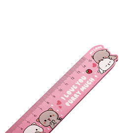 Линейка 15см MESHU "Сute Kittens", деревянная, ассорти, европодвес фото Линейка 15см MESHU "Сute Kittens", деревянная, ассорти, европодвес