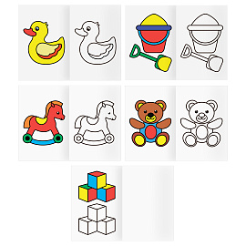 Раскраска А5, 16 стр., ТРИ СОВЫ "Посмотри и раскрась. Выпуск №2