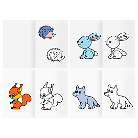 Раскраска А5, 16 стр., ТРИ СОВЫ "Посмотри и раскрась. Выпуск №3