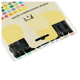 Набор капиллярных ручек MESHU 24цв., 0,4мм, европодвес фото Набор капиллярных ручек MESHU 24цв., 0,4мм, европодвес