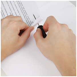 Шило канцелярское OfficeSpace черное большое (диаметр 3 мм)